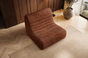 Designer armchair Remo in Corduroy