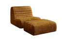 Designer armchair Remo in Corduroy