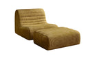 Designer armchair Remo in Corduroy