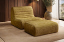 Designer armchair Remo in Corduroy
