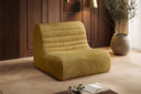 Designer armchair Remo in Corduroy