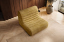 Designer armchair Remo in Corduroy