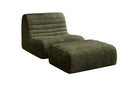 Designer armchair Remo in Corduroy