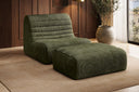 Designer armchair Remo in Corduroy