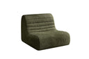 Designer armchair Remo in Corduroy