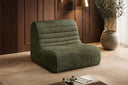 Designer armchair Remo in Corduroy