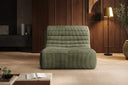 Designer armchair Remo in Corduroy