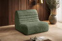 Designer armchair Remo in Corduroy