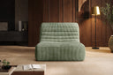 Designer armchair Remo in Corduroy