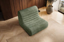 Designer armchair Remo in Corduroy