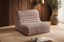 Designer armchair Remo in Corduroy