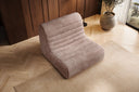Designer armchair Remo in Corduroy