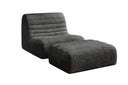 Designer armchair Remo in Corduroy