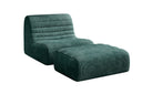 Designer armchair Remo in Corduroy
