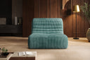 Designer armchair Remo in Corduroy