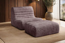Designer armchair Remo in Corduroy