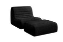 Designer armchair Remo in Corduroy