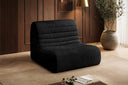 Designer armchair Remo in Corduroy