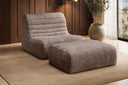 Designer armchair Remo in Corduroy