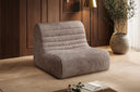Designer armchair Remo in Corduroy