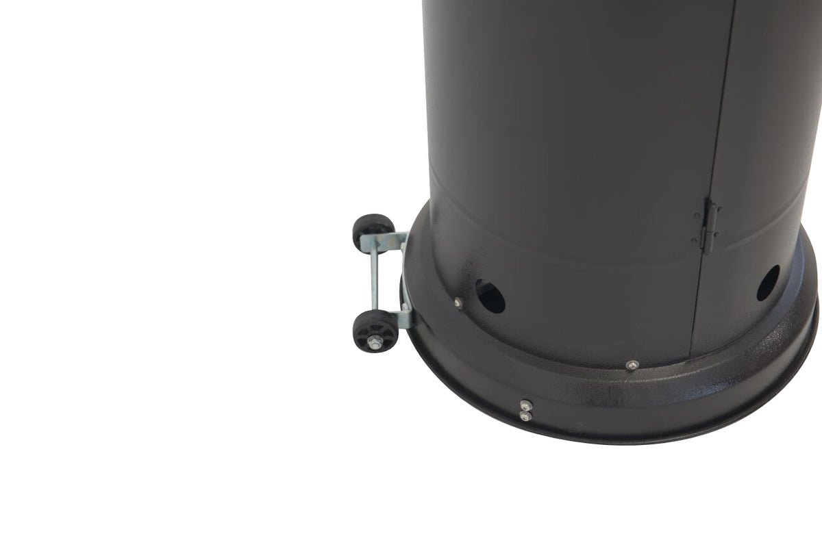 Patio heater Fiero - made of metal in Black