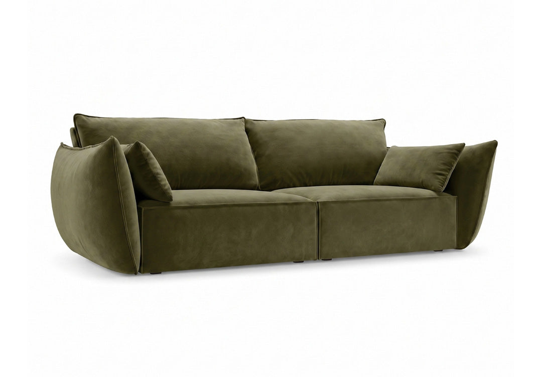 Designer Sofa 3 Sitzer Nuvola in Samt
