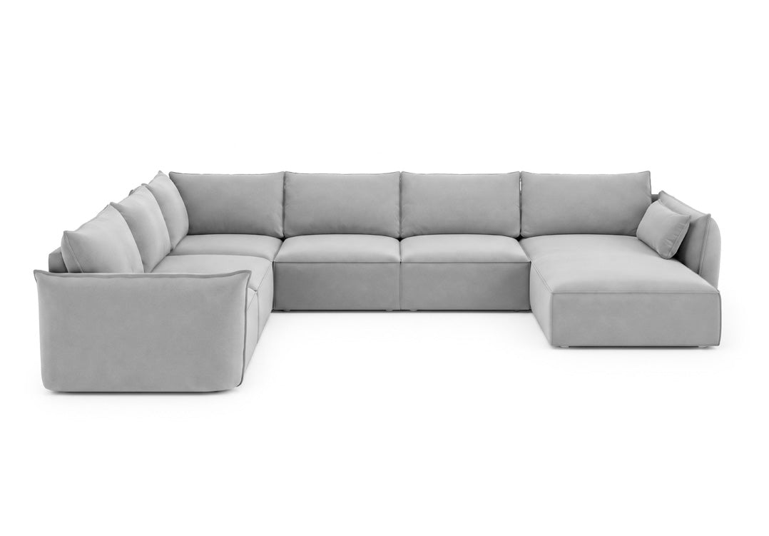 Designer Sofa Nuvola U in Samt