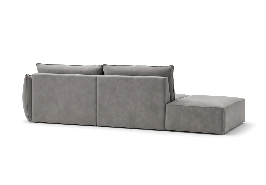 Designer Sofa Chaise Longue Nuvola in Samt