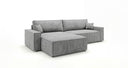 Designer Ecksofa Vienna mit Schlaf- und Klappfunktion in Cord