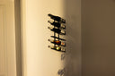 Wine Rack Vinia – Wall Shelf Made of Metal for Stylish Wine Storage