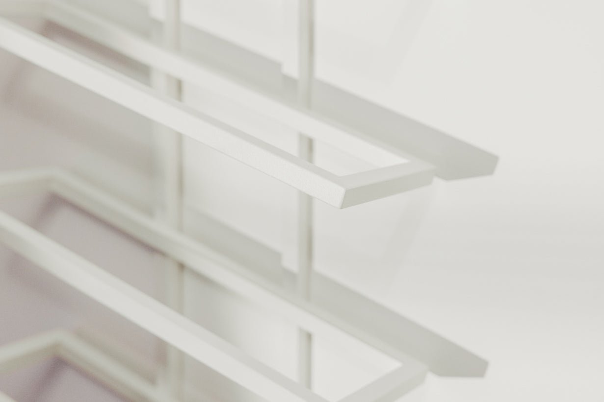 Wine Rack Vinia – Wall Shelf Made of Metal for Stylish Wine Storage