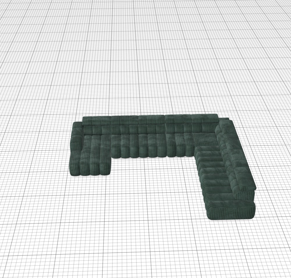 Modular Sofa Zurich - Your Desired Configuration M_2WIZGP