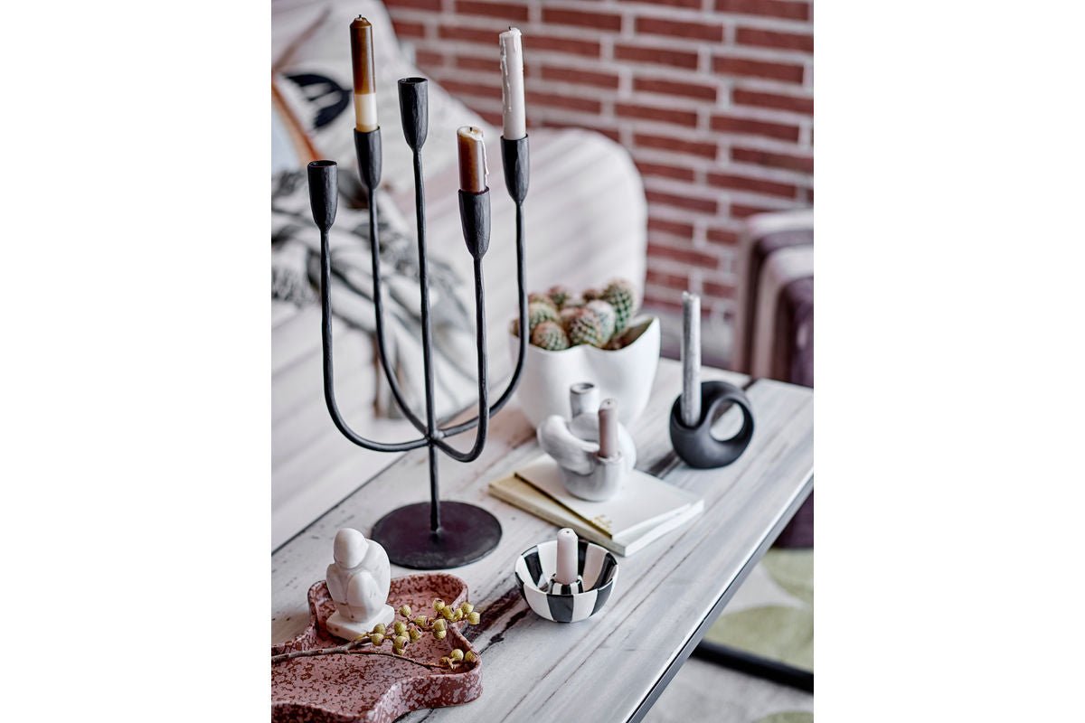 Flower Pot Ivalo – Modern Stoneware Design in White