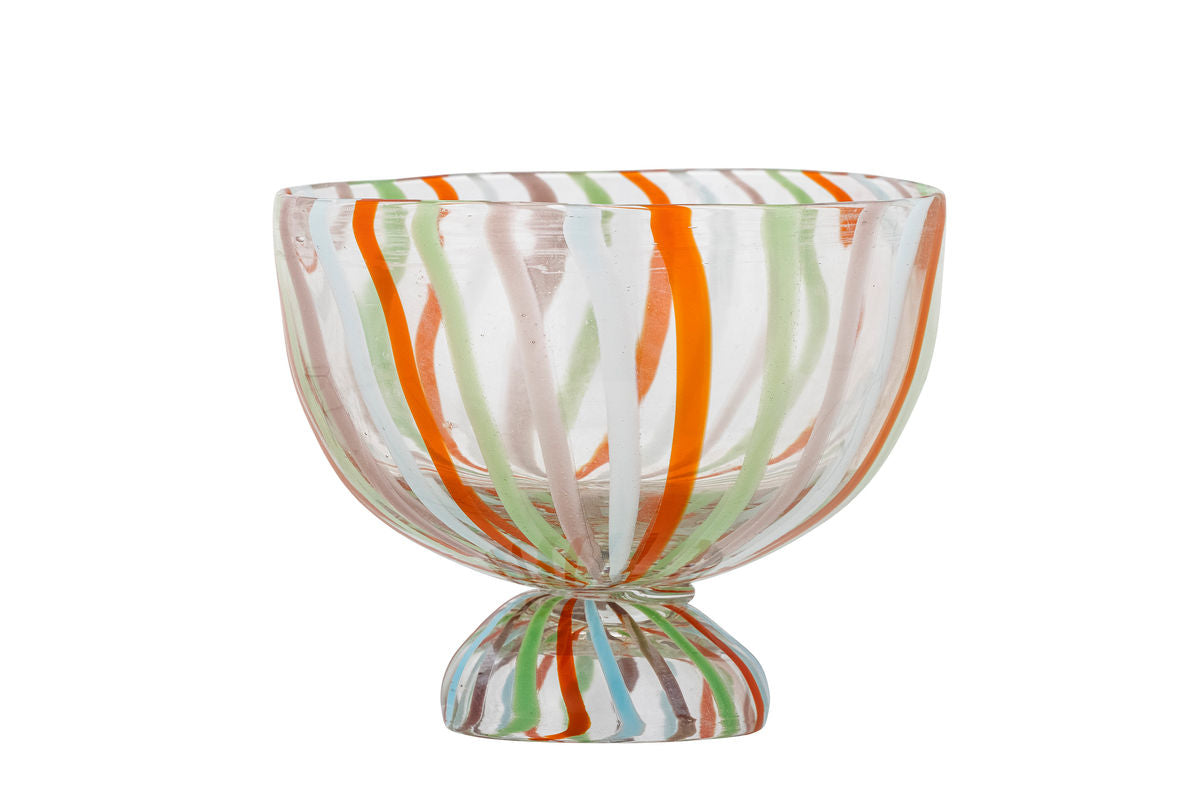 Bowl Sola - Colorful made of mouth-blown glass