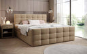 Boxspringbett Luxor Stoff mit Stauraum - Luxusbetten24