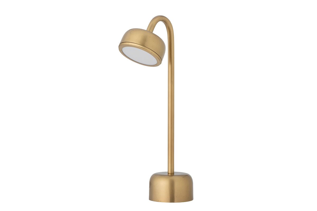 Portable Table Lamp Odis – Rechargeable in Brass Finish