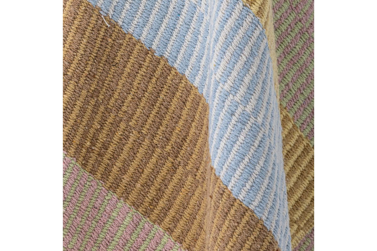 Mana Throw Blanket – Colorful Light, Made from Recycled Cotton