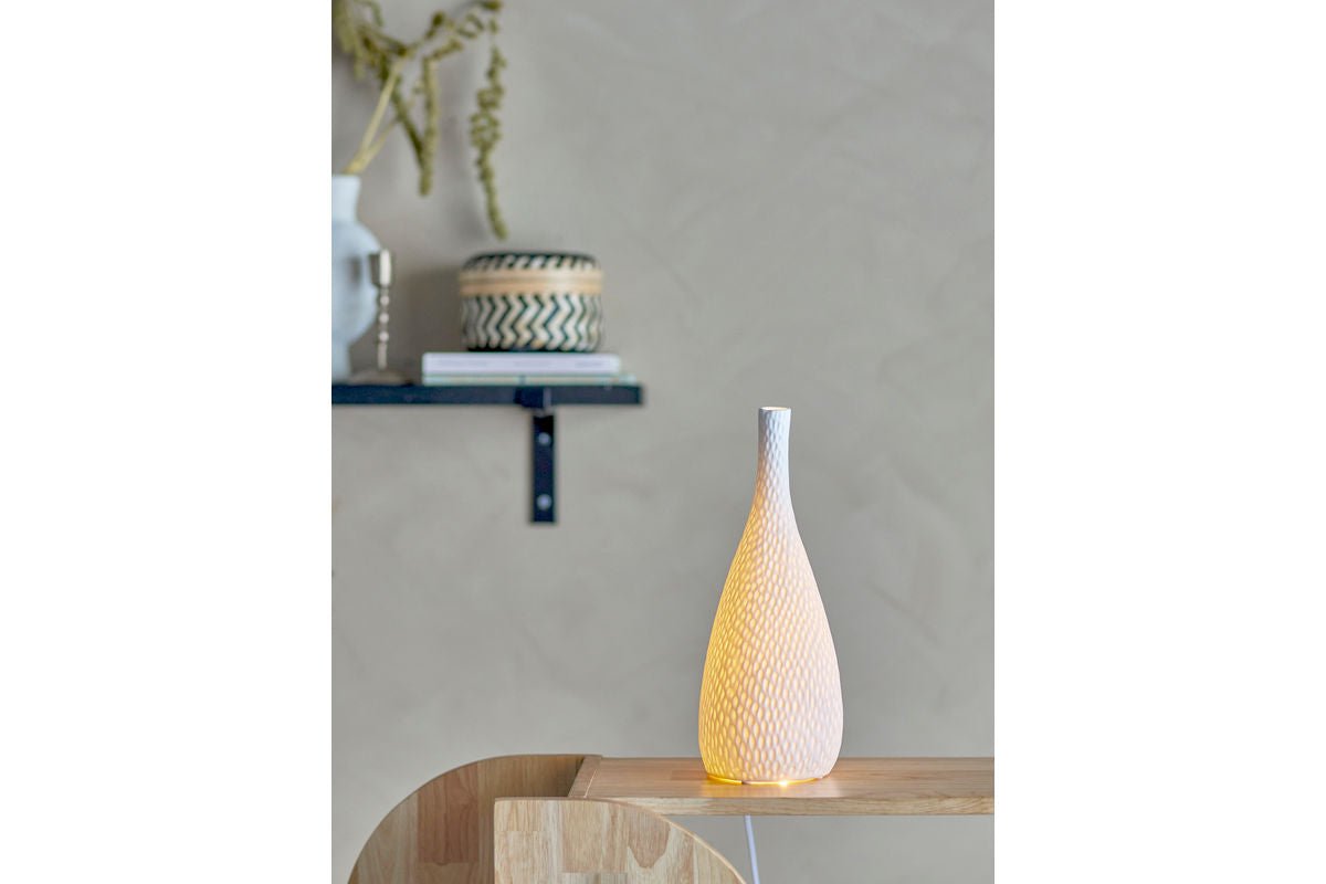 Table lamp Lavali - Ceramic in White