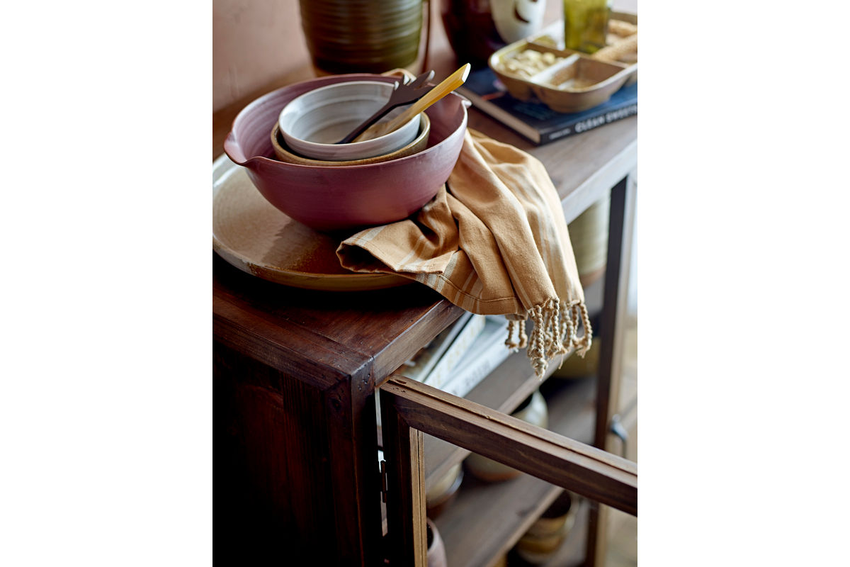 Bowl Naira – Stoneware with reactive glaze in Brown