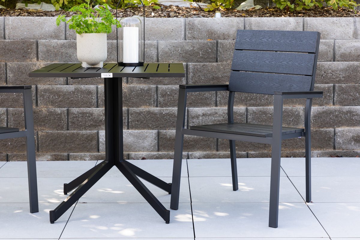 2-piece set - garden chair Leonie made of aluminum