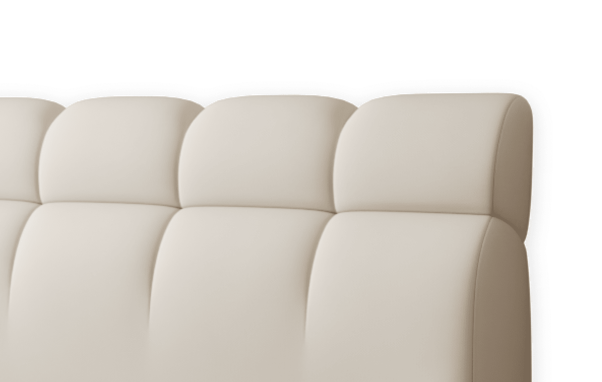 Custom Upholstered Bed: Headboard