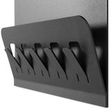 Designer Wandgarderobe Kasimo - Schwarz