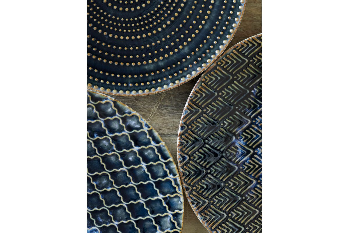 Plate Forma - made of stoneware set of 3