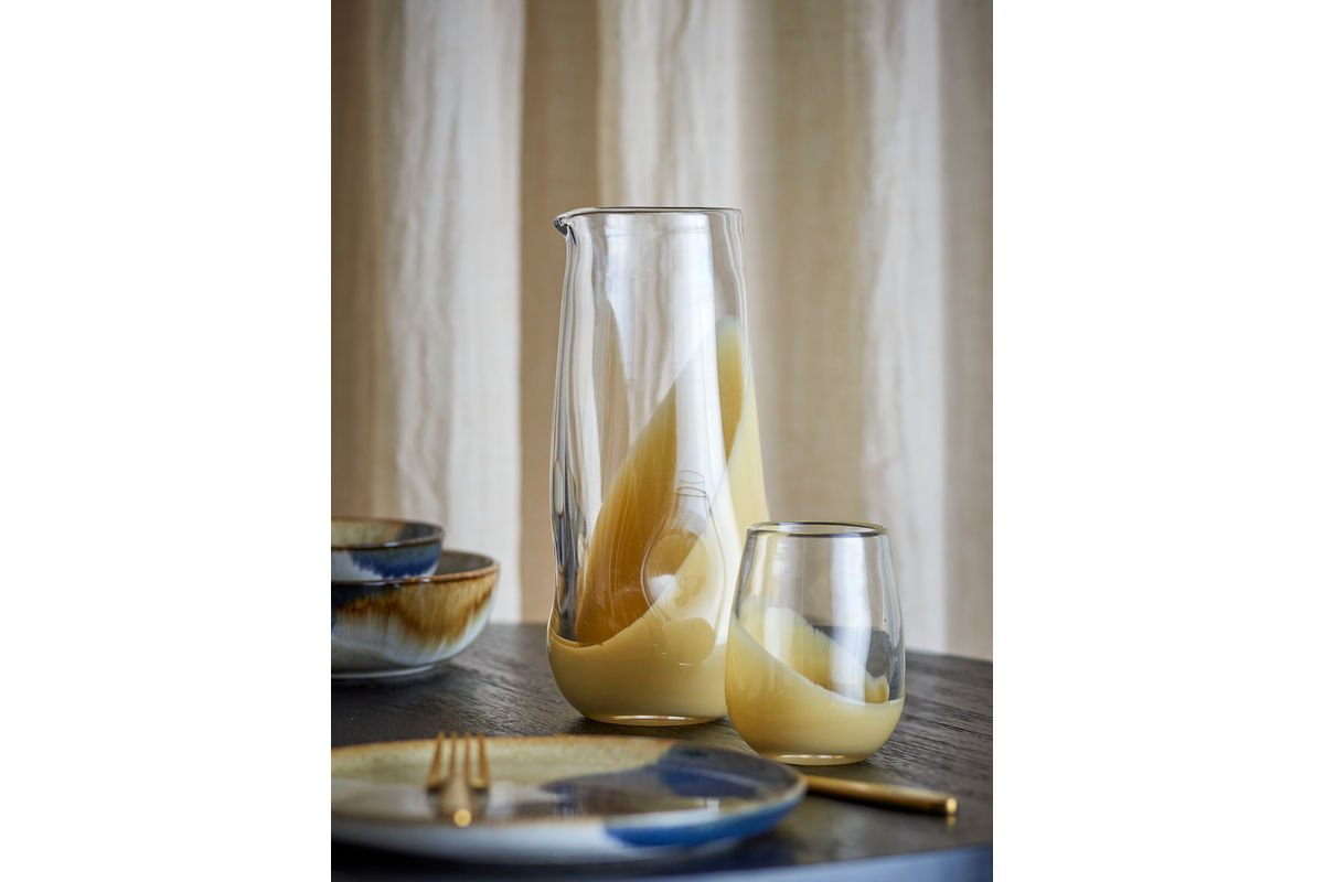 Madelin Pitcher – Glass with Warm Color Gradient