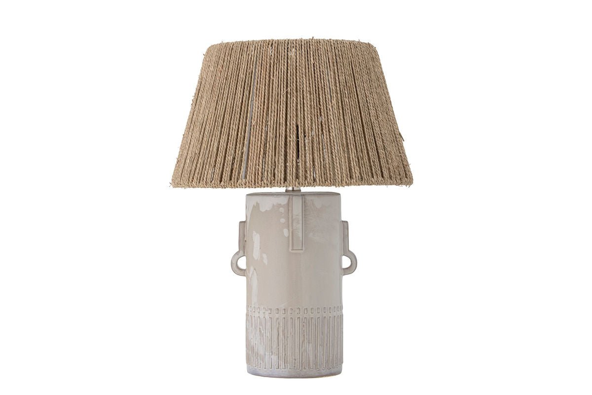 Table lamp Cocoahead - with jute cord