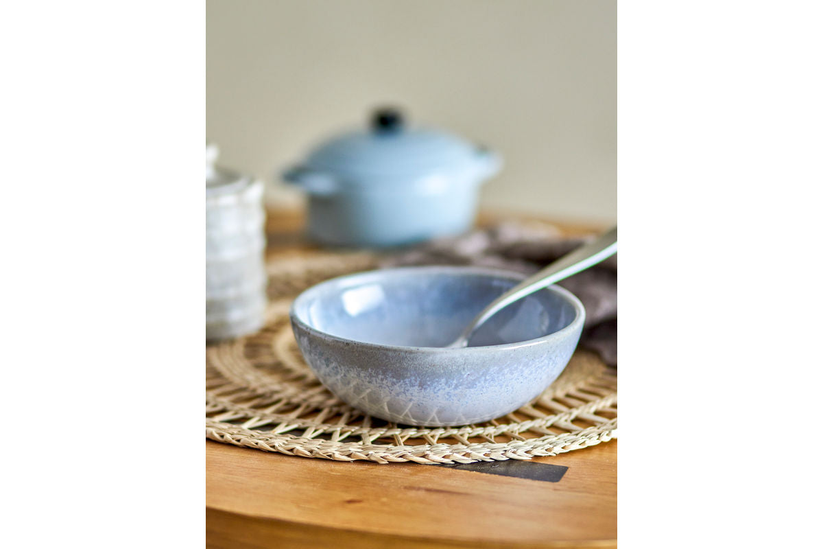 Liora Breakfast Set – Stoneware with Textured Glaze (12-piece)