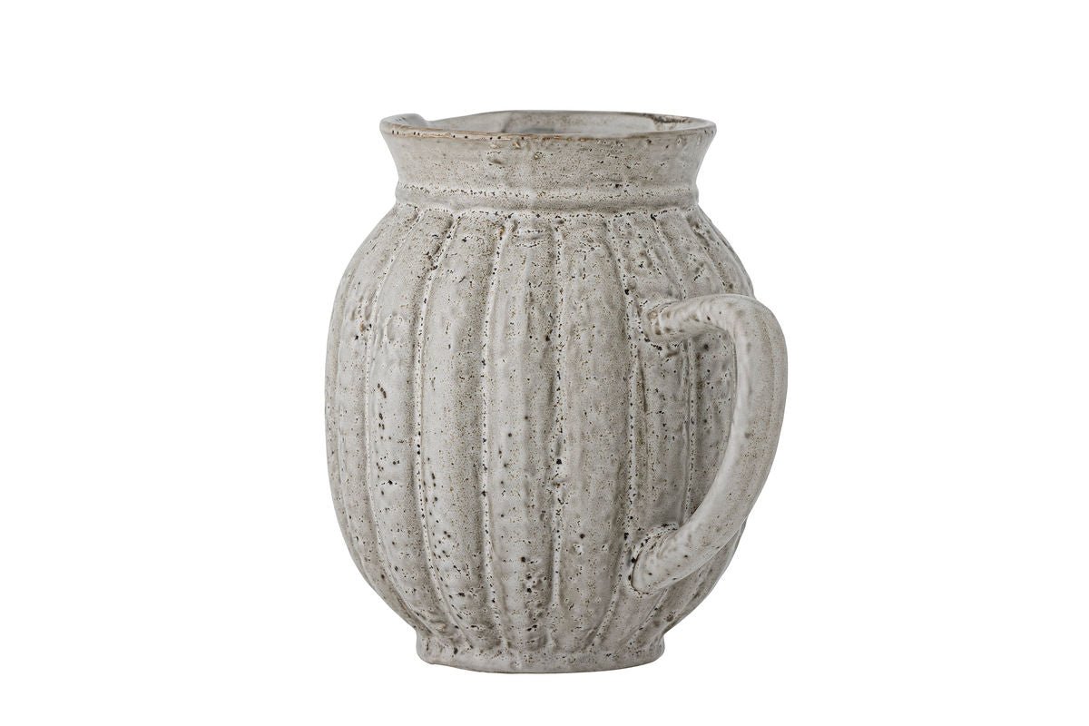 Krug Hilda – Steingut in Grau