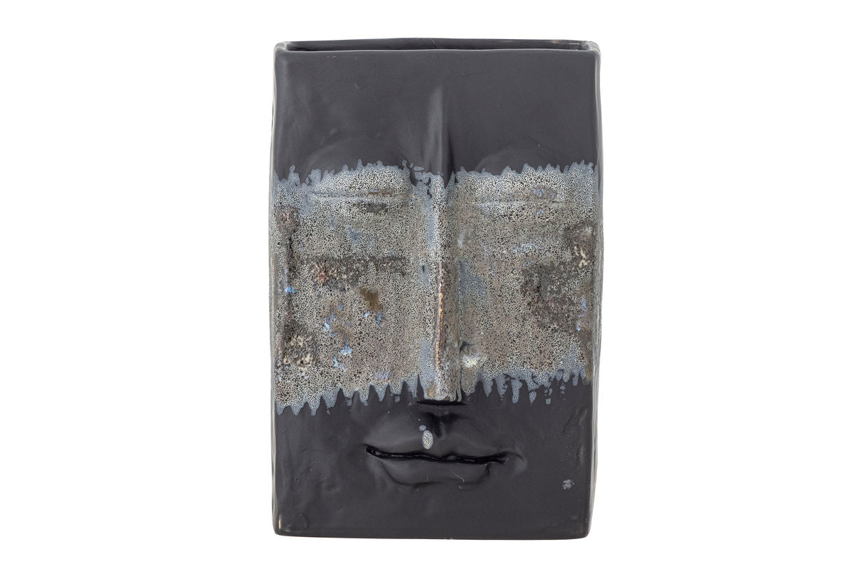 Vase "Kaelra" – Stoneware in Black