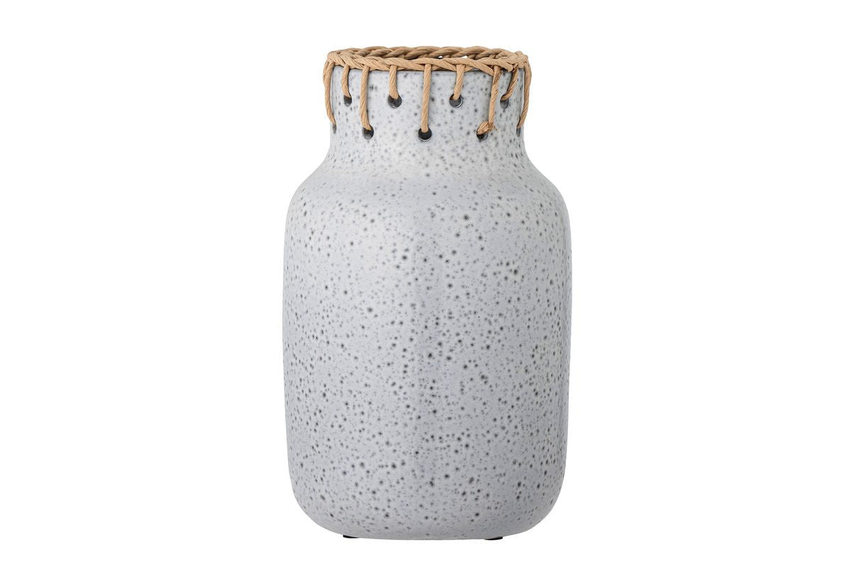 Vase "Soraya" – Gray Ceramic