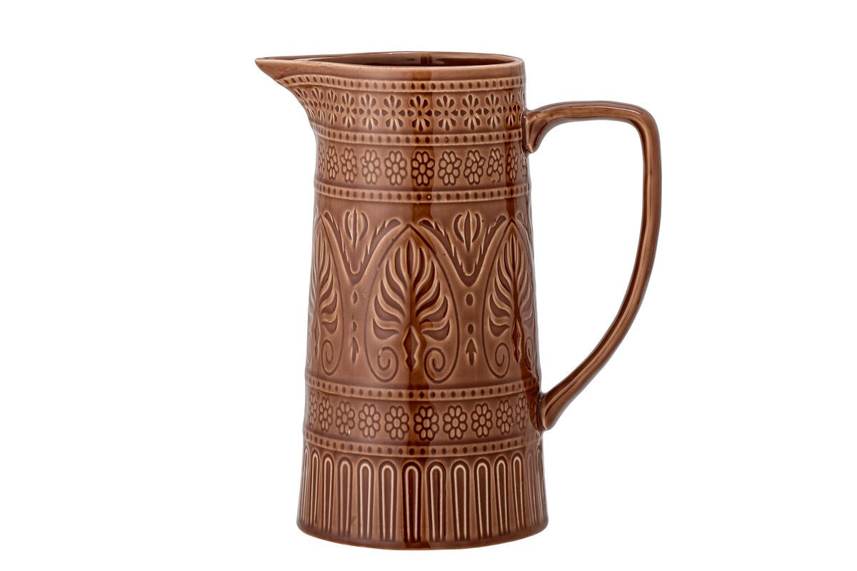 Krug Lupi – Stoneware with warm glaze in Brown